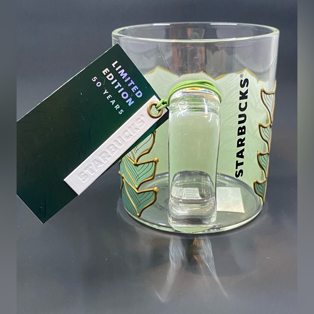 Starbucks 50th Anniversary Glass Mermaid Mug